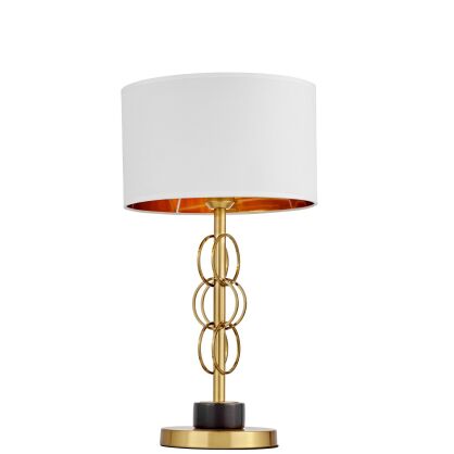 Lampa stołowa AZZARIA LDT 5523 (MD+WT) Lumina Deco