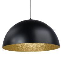 Lampa wisząca SFERA 50 SIGMA 30137 CZARNA/ZŁOTA 50 CM