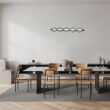 Lampa wisząca Sevil PND-34403-5-BK Italux - 2