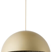 Lampa wisząca SFERA 32298 złoto/czarna nakrapiana 70 cm