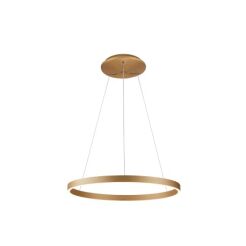 Lampa wisząca ANDREA 120 3000K DIMM (30W+70W) BK złota Azzardo AZ5105