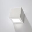 Lampa ścienna ceramiczna LEO Biała Nowoczesna SL.0005 SOLLUX LIGHTING Efektowna kostka kinkiet - 2