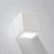 Lampa ścienna ceramiczna LEO Biała Nowoczesna SL.0005 SOLLUX LIGHTING Efektowna kostka kinkiet - 3