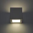 Lampa ścienna ceramiczna LEO Biała Nowoczesna SL.0005 SOLLUX LIGHTING Efektowna kostka kinkiet - 5