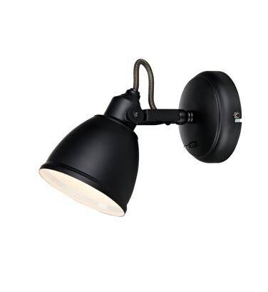 Kinkiet  FJÄLLBACKA 105814 Markslojd czarny loft 