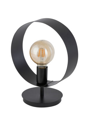 Lampa stołowa HAPPY 50276 Sigma czarna obręcz