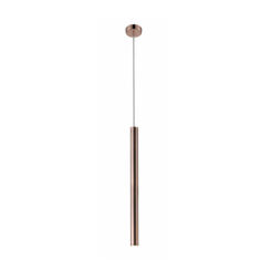 LAMPA WISZĄCA ZUMA LINE LOYA PENDANT P0461-01A-L7L7 TUBA MIEDZIANA DŁUGA LED