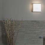 Lampa plafon łazienkowa Mashiko 0890 polerowany chrom mleczne szkło nowoczesny IP44 kwadratowy splaszczony 1121009 - 3