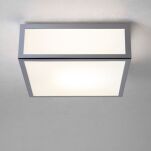Lampa plafon łazienkowa Mashiko 0890 polerowany chrom mleczne szkło nowoczesny IP44 kwadratowy splaszczony 1121009 - 2