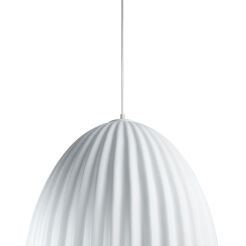 Lampa wisząca TELMA 70 SIGMA 32029 KARBOWANA BIAŁA ZŁOTA