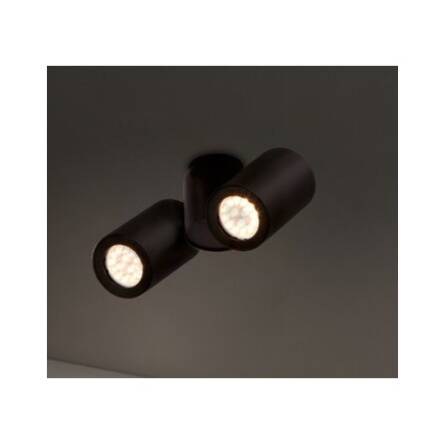 Lampa ścienna Plafon Barro II C0114 BK Maxlight  Metalowe elementy w kolorze czarnym techniczny