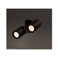 Lampa ścienna Plafon Barro II C0114 BK Maxlight  Metalowe elementy w kolorze czarnym techniczny
