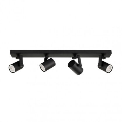 Lampa sufitowa MOLA SPL-2846-4 BL Italux czarna listwa nowoczesna 4x GU10