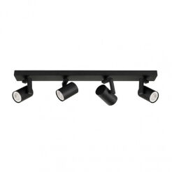 Lampa sufitowa MOLA SPL-2846-4 BL Italux czarna listwa nowoczesna 4x GU10