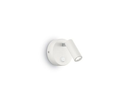 Kinkiet Page Round AP1 142586 NOWOCZESNY IP20 LED  METAL Ideal Lux OPRAWA W STYLU NOWOCZESNYM 