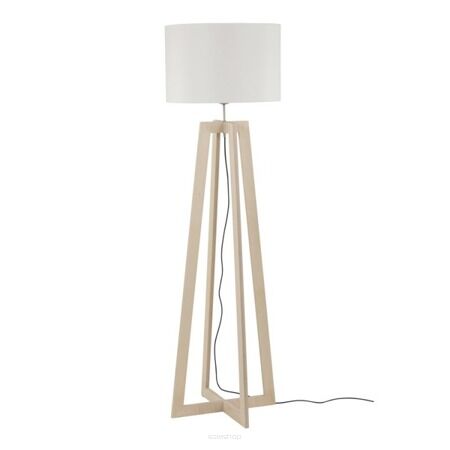 Drewniana lampa podłogowa ACROSS 6927 Nowodvorski wys. 160 cm