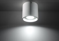 Lampa sufitowa plafon  Downlight Orbis biała techniczna SL.0021 SOLLUX LIGHTING tuba - 2