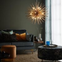 Lampa wisząca SOLEIL 12L Złota 107752 Markslojd