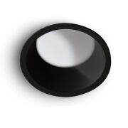 Oprawa wpuszczana oczko AIDA ROUND 16W AZ4224 czarne średnica 14.5 cm LED