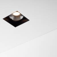 Lampa wpuszczana Solid Lightbox 135.1 WP Labra 4.1093 z aluminium i stali kwadrat techniczna źródło światła LED różne kolory wykończenia