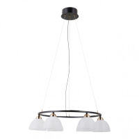 Lampa wisząca Montiela PND-34374-6-BK Italux