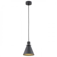 Lampa wisząca BEVERLY 4688 Argon Stożek czarny E27