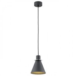 Lampa wisząca BEVERLY 4688 Argon Stożek czarny E27