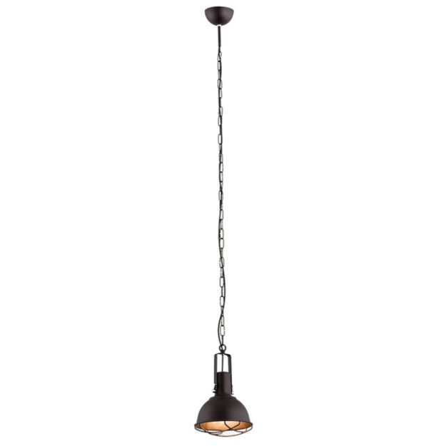 Lampa wisząca CALVADOS 3189 Argon Loftowa industrialna brązowa