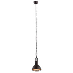 Lampa wisząca CALVADOS 3189 Argon Loftowa industrialna brązowa