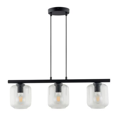 Lampa wisząca GLOSS 3 SIGMA 32252 przezroczyste klosze