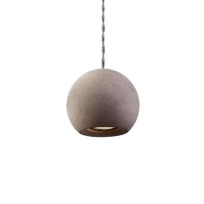 Lampa wisząca GEOMETRIC 9696 Nowodvorski Betonowa kula