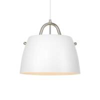 Lampa wisząca SPIN 1L Biały/Stal 107727 Design by Tom Stepp