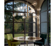 Lampa wisząca Żyrandol Equinoxe SP12 200125 NOWOCZESNY IP20 G4  METAL Ideal Lux OPRAWA W STYLU NOWOCZESNYM  - 2