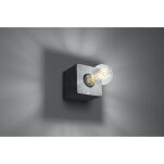 Kinkiet ABEL BETON LAMPA ŚCIENNA  KOSTKA  MINIMALISTYCZNA W STYLU INDUSTRIALNYM SL.0682 SOLLUX - 3