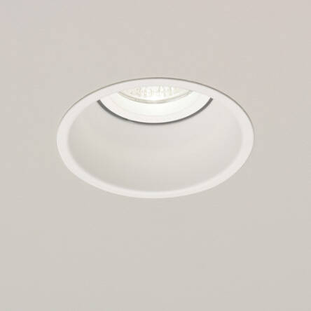 Lampa sufitowa wpuszczana  Oczko stropowe Minima 230V 5643 biała techniczna okragła 1249002