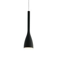 Lampa wisząca Flut SP1 Ideal Lux  035710   klosz z dmuchanego matowego szkła w kolorze czarnym