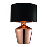 Lampa stołowa WALDORF szkło miedziane ENDON LIGHTING 61149