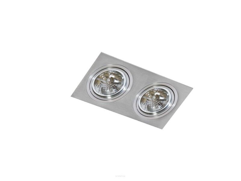 Lampa sufitowa wpuszczana techniczna aluminium SIRO 2 Azzardo  AZ0770