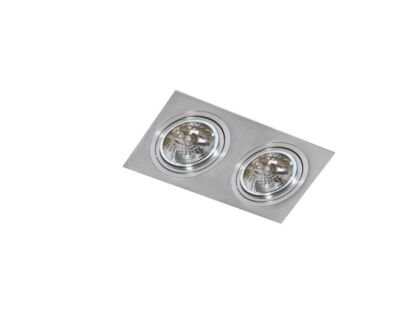 Lampa sufitowa wpuszczana techniczna aluminium SIRO 2 Azzardo  AZ0770