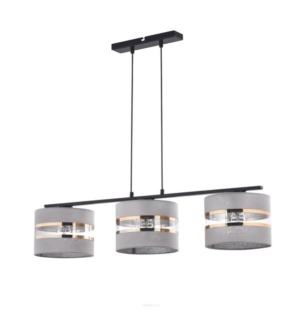 Lampa wisząca SARA 3 SIGMA 32155 SZARA KLASYCZNA
