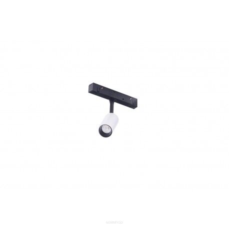  Reflektor do szyny NIKKI TRACK MAGNETIC 3W AZZARDO AZ4590 LED ruchomy czarno-biały 