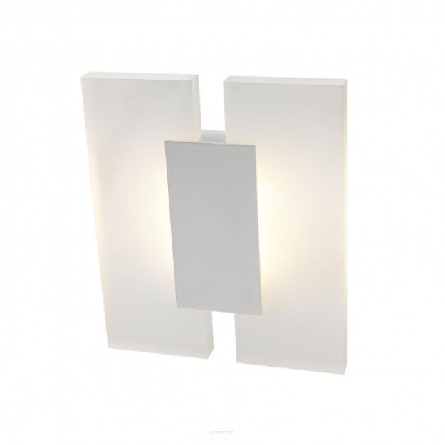 Kinkiet JACOB MB1070S Italux NOWOCZESNY BIAŁY LED 6W 3000K WYSOKOŚĆ 20 CM
