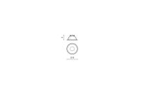 oczo wpustowe REMO 1 DOWNLIGHT  AZ1736 techniczna w kolorze aluminium - 4