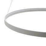 Lampa wisząca CIRCLE 110 ZumaLine LA0717/1 Szara okrągła o średnicy 110 cm - 4