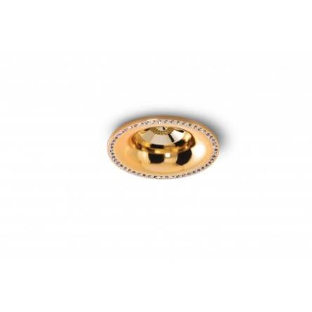 Lampa sufitowa ADAMO MIDST DIAMOND GO  AZ2740 wpuszczana nowoczesna elegancka z delikatnymi kryształkami