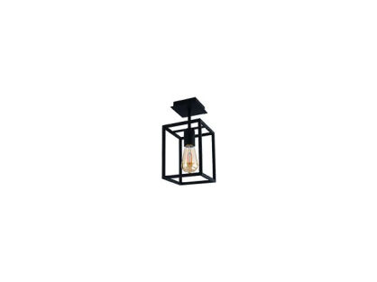 Lampa sufitowa CRATE prostokąt czarna Nowodvorski 9045