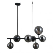 Lampa wisząca Frontera PND-40423-7 Italux dymione szkło