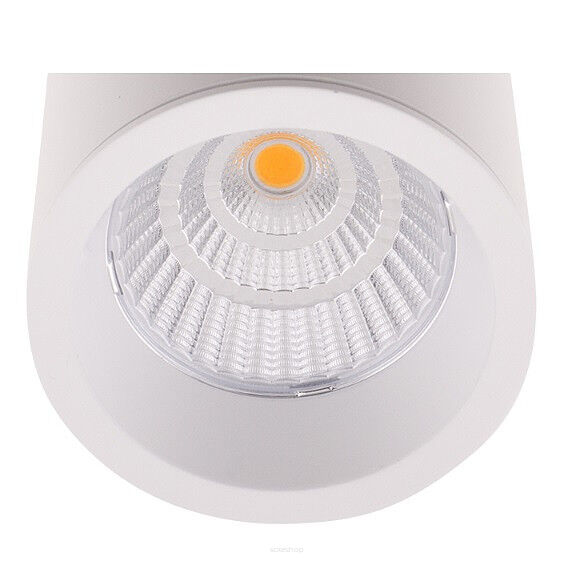 PIERŚCIEŃ OZDOBNY MAXLIGHT LONG  BIAŁY RC0153/C0154 WHITE