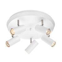 Lampa sufitowa TORINO 5L Biały/Stal 107781