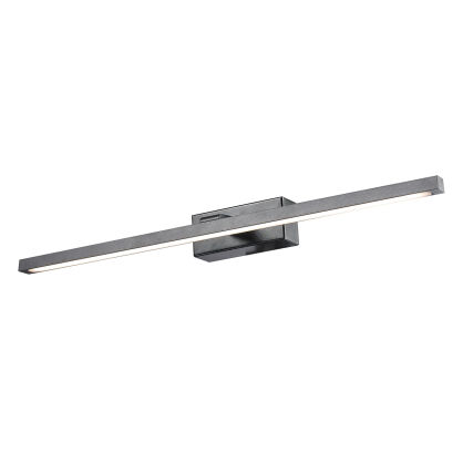 Kinkiet NERTUS MB1362M BK Italux W KSZTAŁCIE LISTWY CZARNY IP44  LED 12W DŁ.53CM